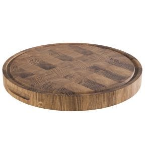 Snijplank hout Ø 390 mm Profi Aps