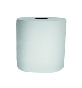 Bobine à dévidage central blanc ouate de cellulose 30x20,9 cm (2 pièces)