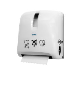 Distributeur essuie-mains blanc 37x25x34 cm
