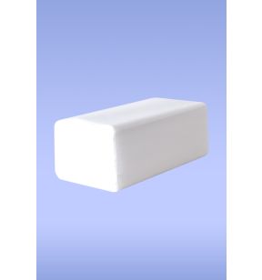 Essuie-mains blanc ouate de cellulose 21x23 cm (15 pièces)
