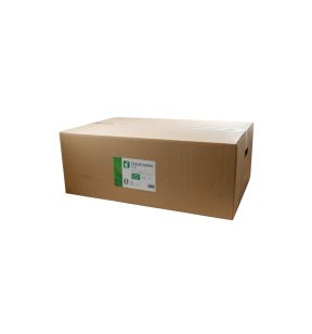 Essuie-mains rectangulaire blanc ouate de cellulose 24x21,6 cm Softclean (25 pièces)