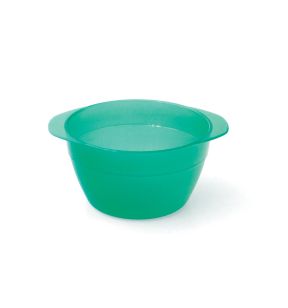 Bol à oreilles rond vert polypropylène (pp) 50 cl Ø 12 cm Vaisselle Enfance Plastorex
