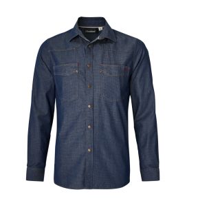 Herenhemd met lange mouwen blue denim XXXL Authentique Molinel