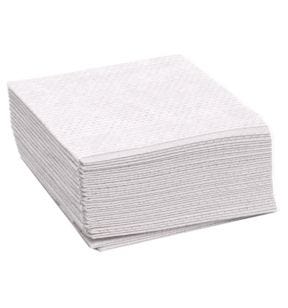 Lavettes non tissées blanc 50x35 cm (25 pièces)