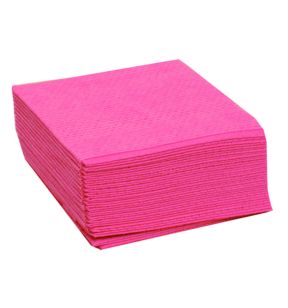 Lavettes non tissées rose 50x35 cm (25 pièces)