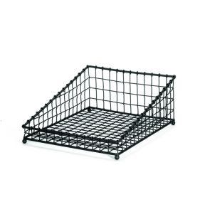 Mand rechthoekig zwart staal 49.5 Grand Master Tablecraft