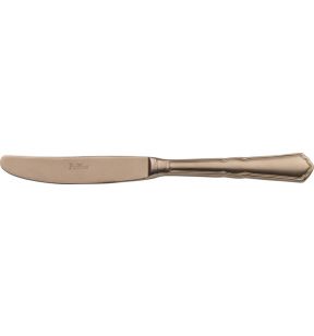Couteau de table monobloc bronze 22,7 cm Settecento Pintinox
