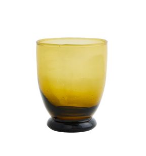 Gobelet empilable ambre verre recyclé 30 cl Alba Pro.mundi