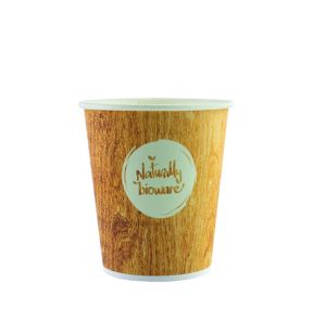 Gobelet carton Ø 6,2 cm 10 cl Bioware Huhtamaki (80 pièces)