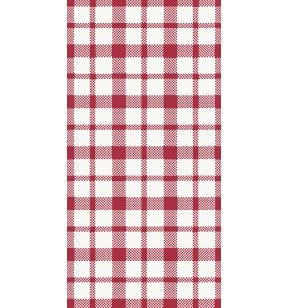 Serviette rouge ouate de cellulose 40x40 cm Giovanni Duni (250 pièces)