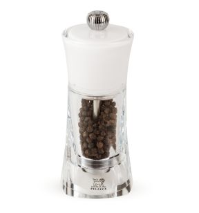 Moulin à poivre blanc Ø 7 cm 14 cm Molene Peugeot Saveurs