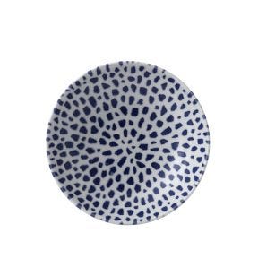 Diep randloos bord rond terracotta verglaasd Ø 18.2 Terrazzo Dudson