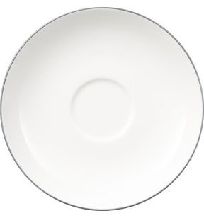 Sous tasse thé rond blanc porcelaine Ø 15 cm Anmut Villeroy & Boch