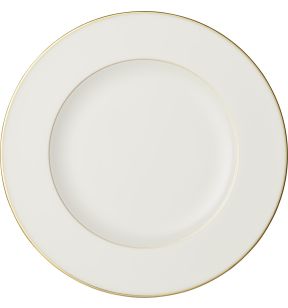 Vlakke plaat rond wit bone china Ø 28 Anmut Villeroy & Boch