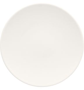 Vlakke plaat rond wit bone china Ø 27 Metrochic Villeroy & Boch