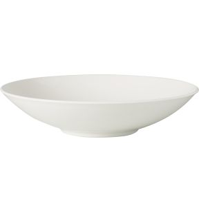 Assiette creuse rond blanc porcelaine bone china Ø 22 cm Metrochic Villeroy & Boch