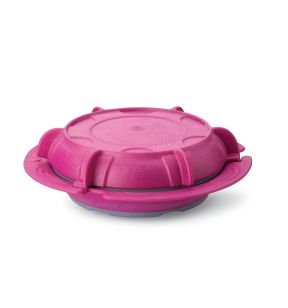 Assiette creuse rond cassis copolyester Ø 23 cm Thermodynamique Saint Romain