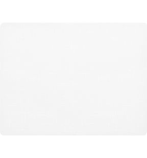 Set de table blanc silicone 30x45 cm Duni (6 pièces)