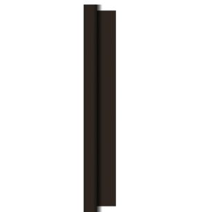 Rouleau de nappe noir non tissé 25x1,18 m Dunicel Duni