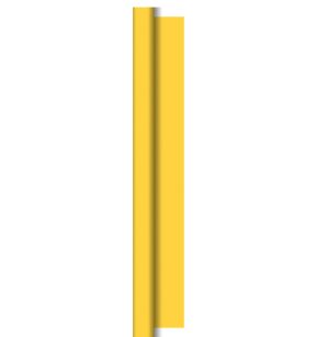Rouleau de nappe jaune non tissé 10x1,18 m Dunicel Duni