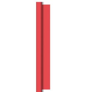 Rouleau de nappe rouge non tissé 10x1,18 m Dunicel Duni