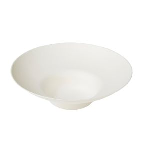 Assiette bagasse rond blanc Ø 19 cm Duni (25 pièces)