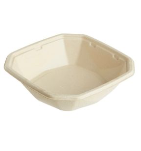 Doos achthoekig beige xx3.8 40 cl Octabagasse Duni (50 eenheden)