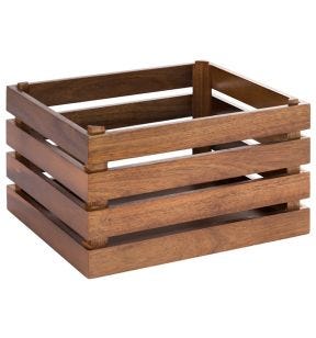 Présentoir à pâtisserie acacia Acacia 35x29x20 cm Superbox Aps