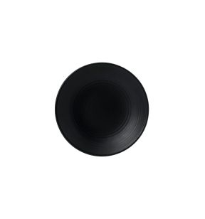 Assiette creuse rond noir porcelaine Ø 24,3 cm Evo Dudson