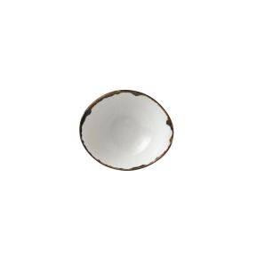 Bol à salade ovale blanc porcelaine vitrifiée 19,9 cm Harvest Dudson