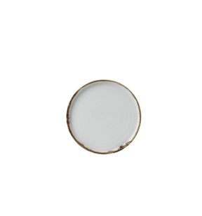 Assiette plate rond blanc porcelaine vitrifiée Ø 21 cm Harvest Dudson