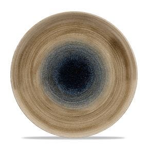 Assiette coupe plate rond aqueous bayou porcelaine vitrifiée Ø 28,8 cm Stonecast Churchill