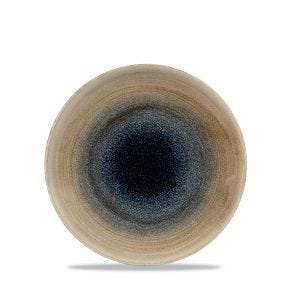 Assiette coupe plate rond aqueous bayou porcelaine vitrifiée Ø 21,7 cm Stonecast Churchill