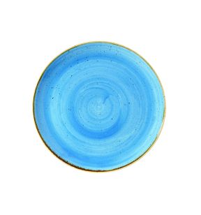 Assiette coupe plate rond Cornflower porcelaine vitrifiée Ø 28,8 cm Stonecast Churchill
