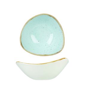 Bol triangulaire duck egg porcelaine vitrifiée 15,3 cm Stonecast Churchill