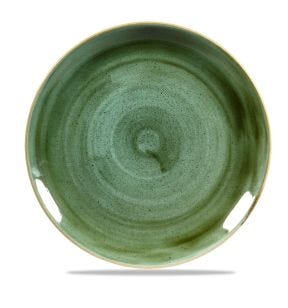 Assiette coupe plate rond Samphire porcelaine vitrifiée Ø 28,8 cm Stonecast Churchill