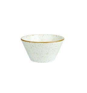 Bol rond barley white porcelaine vitrifiée Ø 12,1 cm Stonecast Churchill