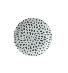 Assiette coupe plate rond terracotta porcelaine vitrifiée Ø 16,5 cm Terrazzo Dudson