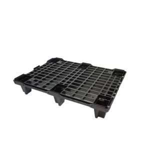 Pallet rechthoekig zwart plastic xx13 700 kg Gilac