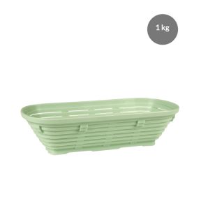 Rijsmandje Zonder deksel groen plastic xx9 1 L geperforeerde bodem geperforeerde wanden Gilac