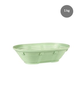 Rijsmandje Zonder deksel groen plastic xx9 1 L geperforeerde bodem geperforeerde wanden Gilac