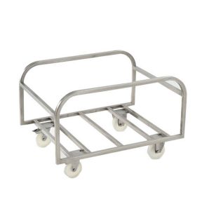 Karretje voor diepe bak 310 L inox xx71.9 plate_length 60.7 Gilac
