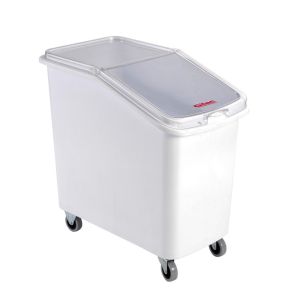 Ingrediëntenbak op wieltjes plastic wit xx67.5 With cover With wheels Gilac