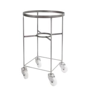 Karretje voor diepe bak 75L inox Ø 55 plate_length Gilac