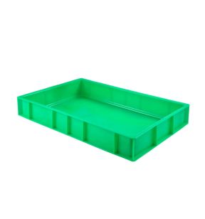 Deegbak Zonder deksel groen plastic xx9 15 L vaste bodem volle wanden Gilac
