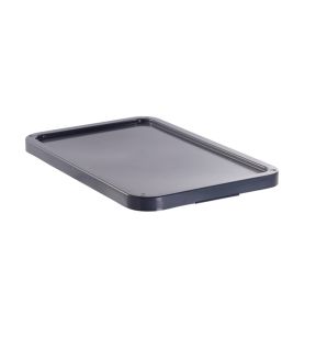 Deksels voor bakken Zonder deksel grijs plastic xx3.5 Gilac