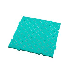 Vloerrooster vierkant groen plastic xx2.2 Gilac
