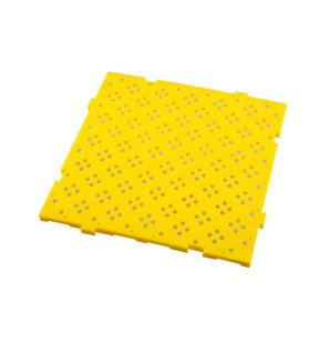 Vloerrooster vierkant geel plastic xx2.2 Gilac