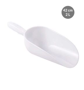 Schep wit plastic x16.5 Gilac