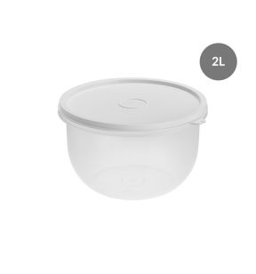 Hermetische doos With cover wit plastic 11 2 L vaste bodem volle wanden Gilac